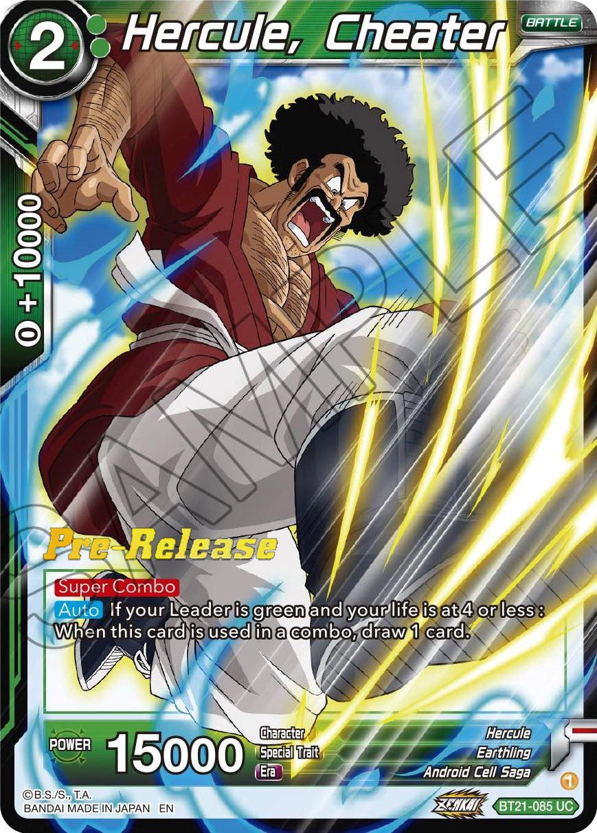 Hercule, Cheater (BT21-085) [Wild Resurgence Pre-Release Cards] | Tables and Towers