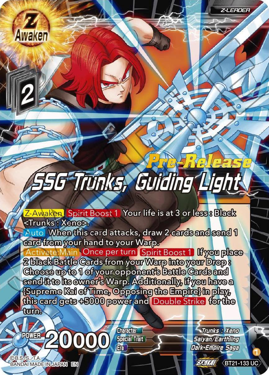 SSG Trunks, Guiding Light (BT21-133) [Wild Resurgence Pre-Release Cards] | Tables and Towers