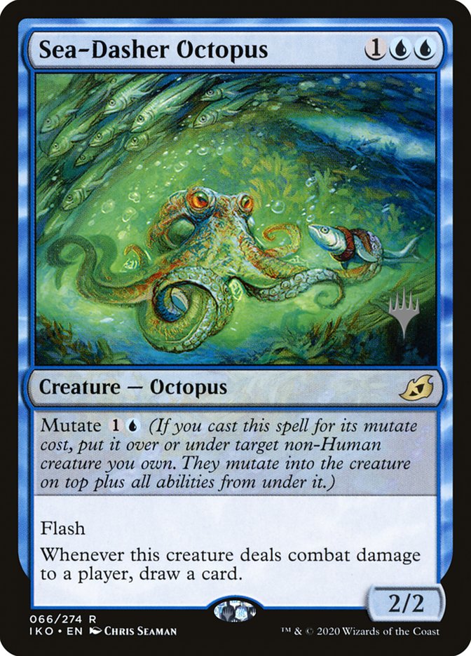Sea-Dasher Octopus (Promo Pack) [Ikoria: Lair of Behemoths Promos] | Tables and Towers