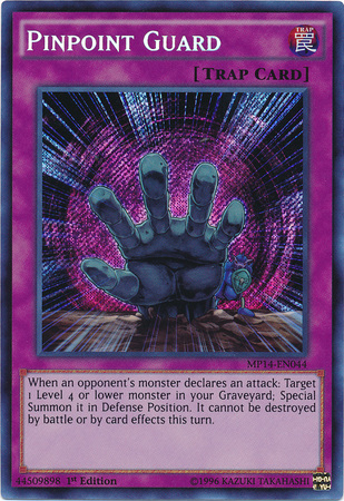 Pinpoint Guard [MP14-EN044] Secret Rare | Tables and Towers