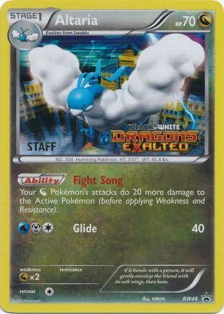 Altaria (BW48) (Staff Prerelease Promo) [Black & White: Black Star Promos] | Tables and Towers