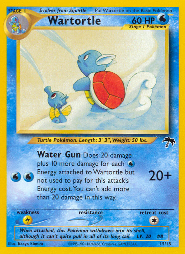 Wartortle (15/18) [Southern Islands] | Tables and Towers