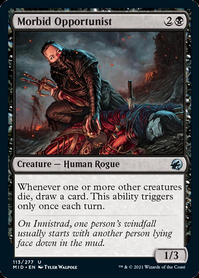 Morbid Opportunist [Innistrad: Midnight Hunt] | Tables and Towers