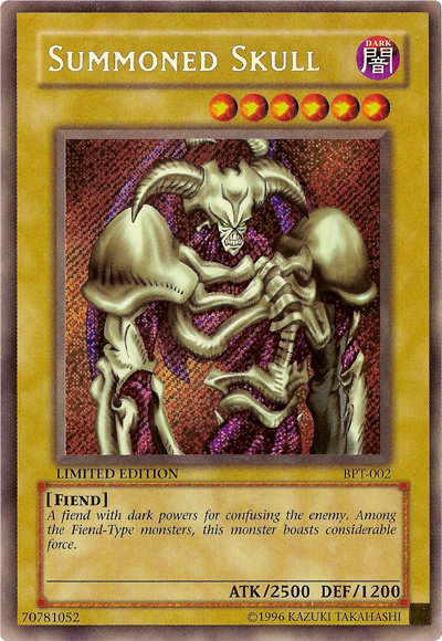 Summoned Skull [BPT-002] Secret Rare | Tables and Towers