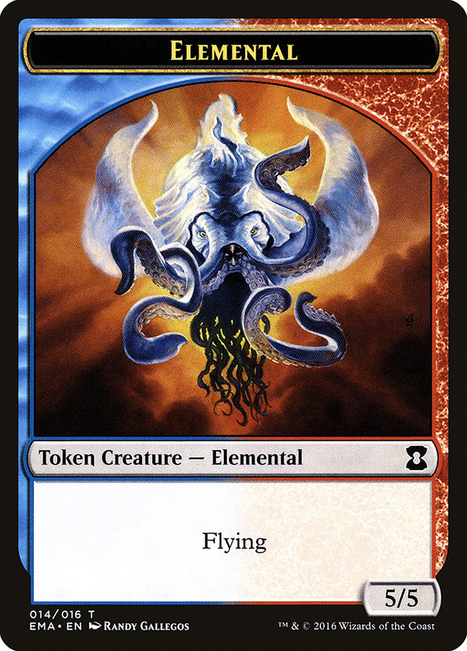 Elemental Token (014/016) [Eternal Masters Tokens] | Tables and Towers