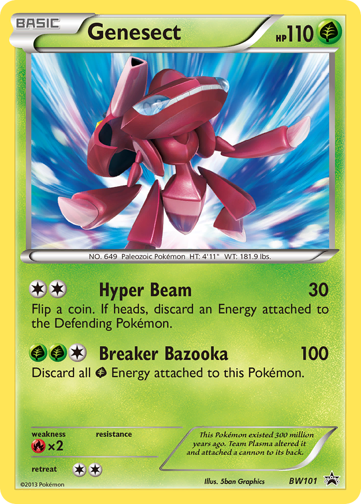 Genesect (BW101) [Black & White: Black Star Promos] | Tables and Towers