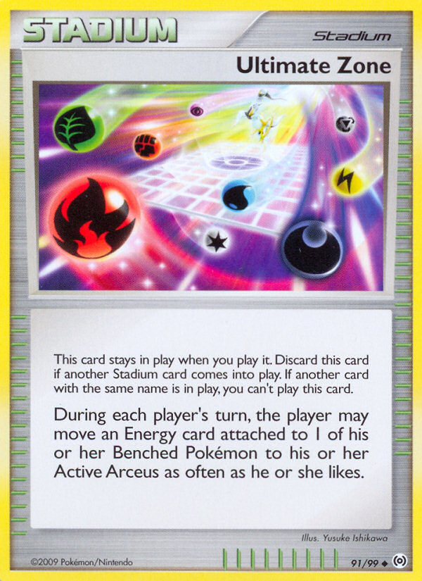 Ultimate Zone (91/99) [Platinum: Arceus] | Tables and Towers