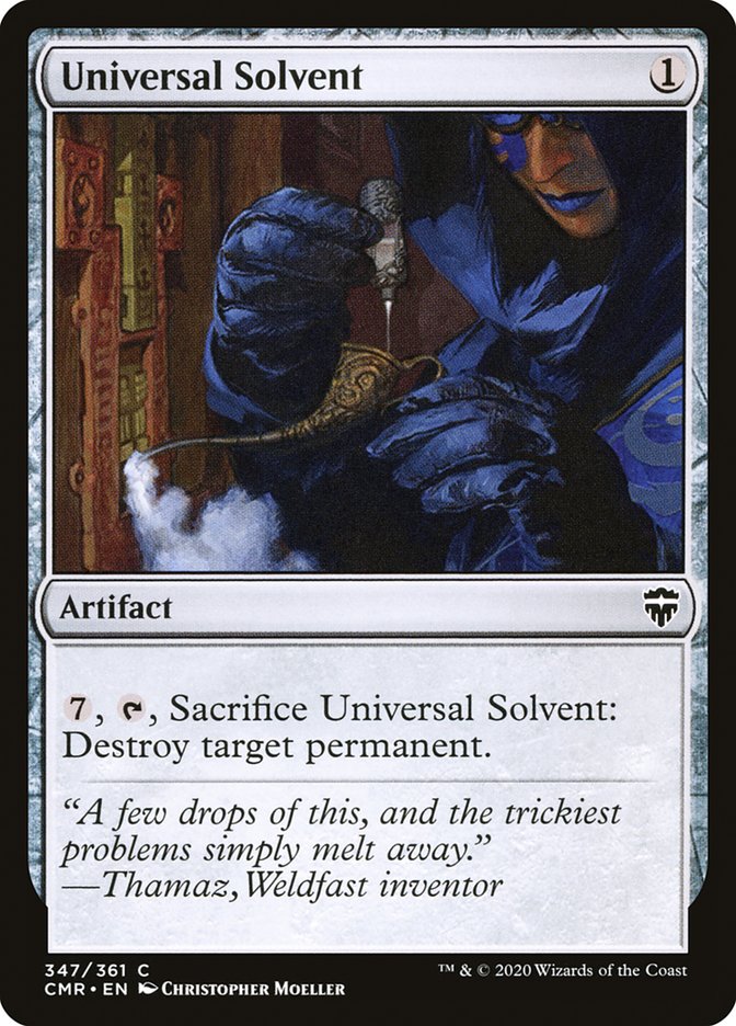 Universal Solvent [Commander Legends] | Tables and Towers