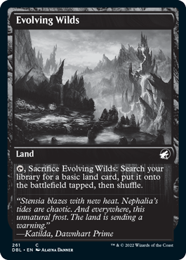 Evolving Wilds (261) [Innistrad: Double Feature] | Tables and Towers