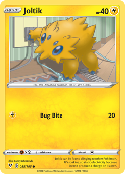 Joltik (055/185) [Sword & Shield: Vivid Voltage] | Tables and Towers