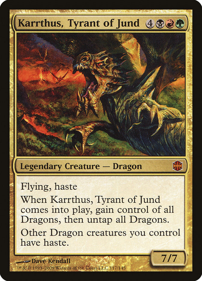 Karrthus, Tyrant of Jund [Alara Reborn] | Tables and Towers