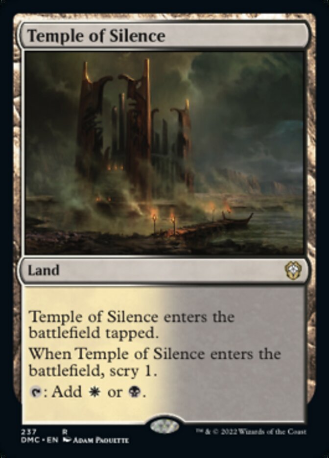 Temple of Silence [Dominaria United Commander] | Tables and Towers