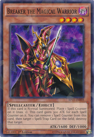 Breaker the Magical Warrior [BP03-EN005] Shatterfoil Rare | Tables and Towers