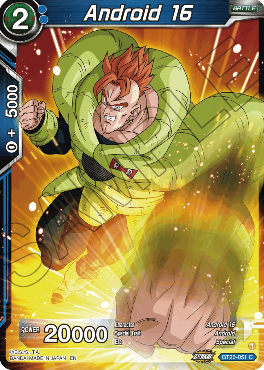 Android 16 (BT20-051) [Power Absorbed] | Tables and Towers