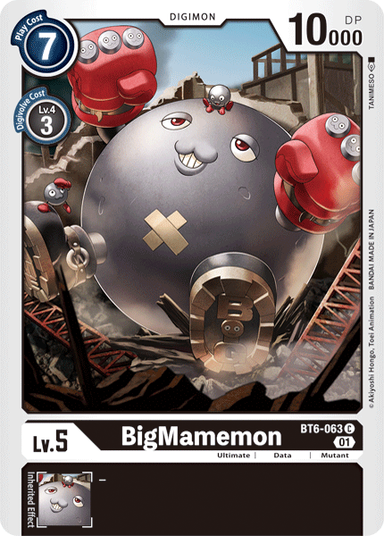 BigMamemon [BT6-063] [Double Diamond] | Tables and Towers