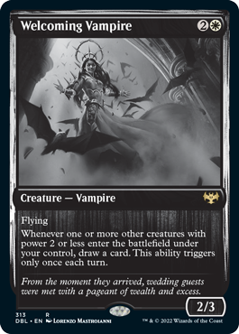 Welcoming Vampire [Innistrad: Double Feature] | Tables and Towers