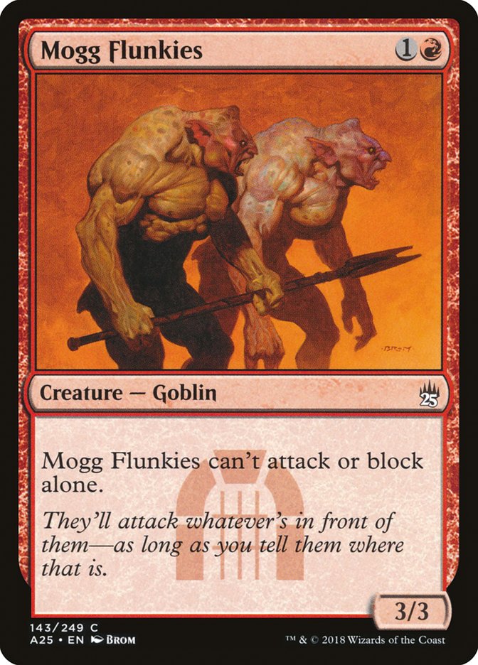 Mogg Flunkies [Masters 25] | Tables and Towers