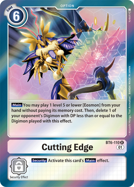 Cutting Edge [BT6-110] [Double Diamond] | Tables and Towers