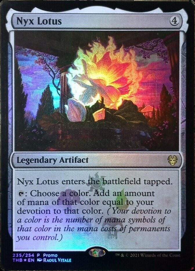 Nyx Lotus [Resale Promos] | Tables and Towers