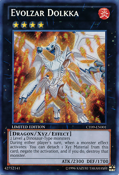 Evolzar Dolkka [CT09-EN001] Secret Rare | Tables and Towers