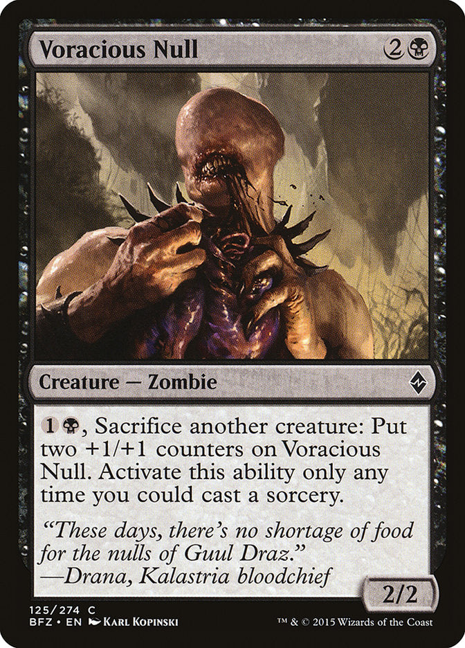 Voracious Null [Battle for Zendikar] | Tables and Towers