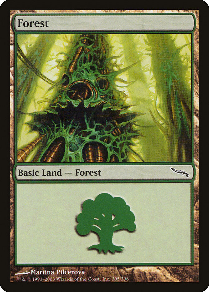 Forest (305) [Mirrodin] | Tables and Towers