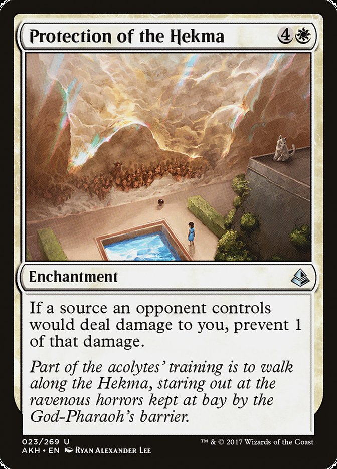 Protection of the Hekma [Amonkhet] | Tables and Towers