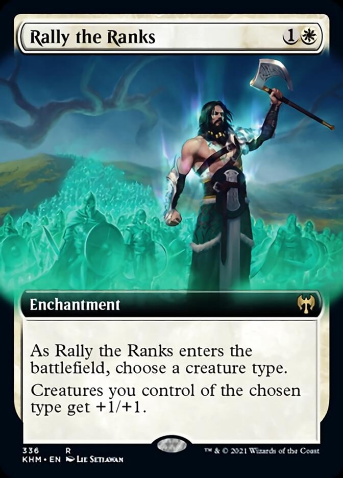 Rally the Ranks (Extended Art) [Kaldheim] | Tables and Towers