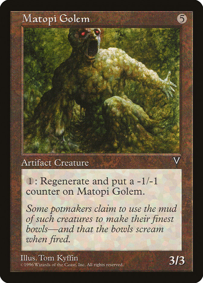 Matopi Golem [Visions] | Tables and Towers