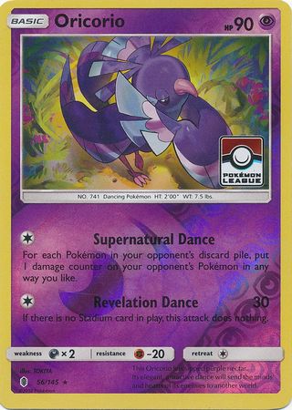 Oricorio (56/145) (League Promo) [Sun & Moon: Guardians Rising] | Tables and Towers