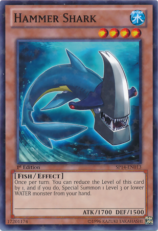 Hammer Shark [SP14-EN013] Starfoil Rare | Tables and Towers