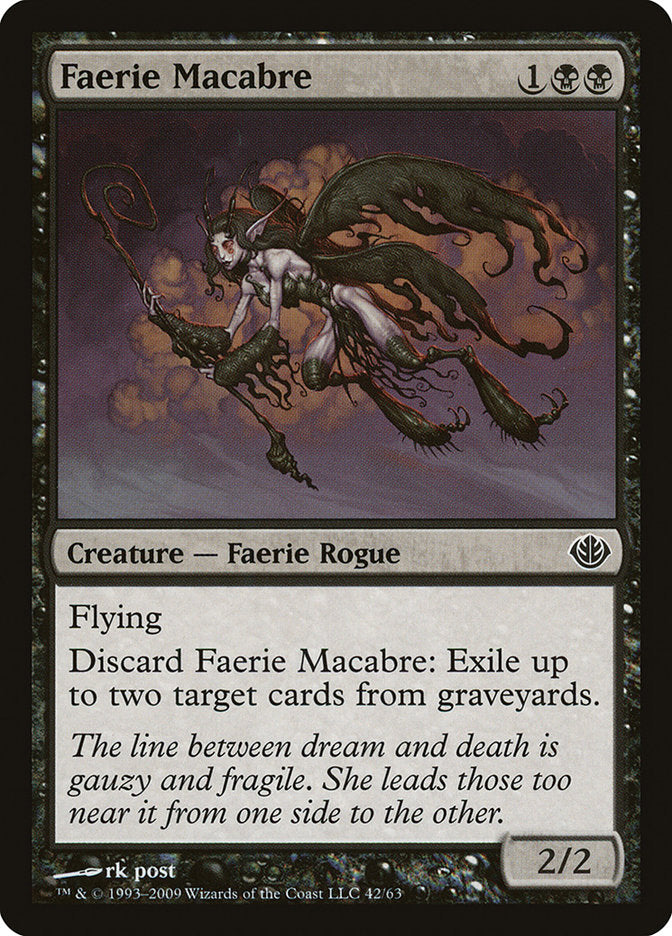 Faerie Macabre [Duel Decks: Garruk vs. Liliana] | Tables and Towers