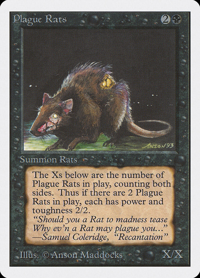 Plague Rats [Unlimited Edition] | Tables and Towers