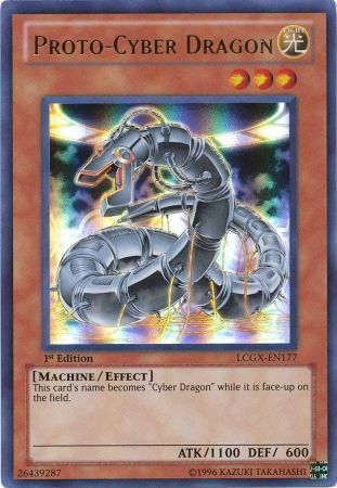 Proto-Cyber Dragon [LCGX-EN177] Ultra Rare | Tables and Towers