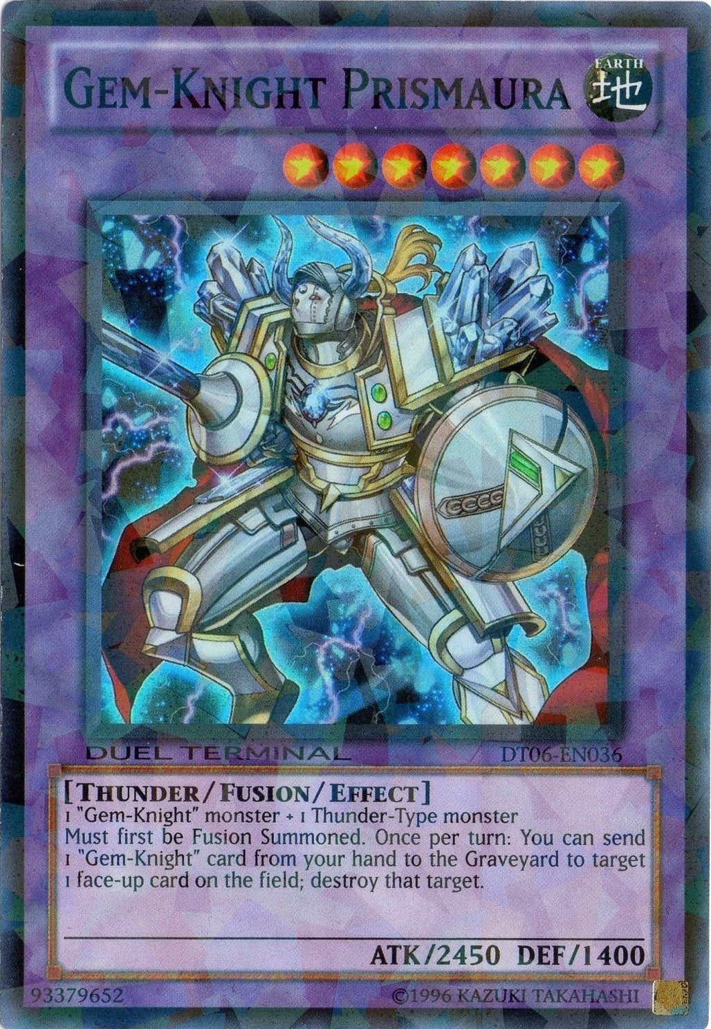 Gem-Knight Prismaura [DT06-EN036] Super Rare | Tables and Towers