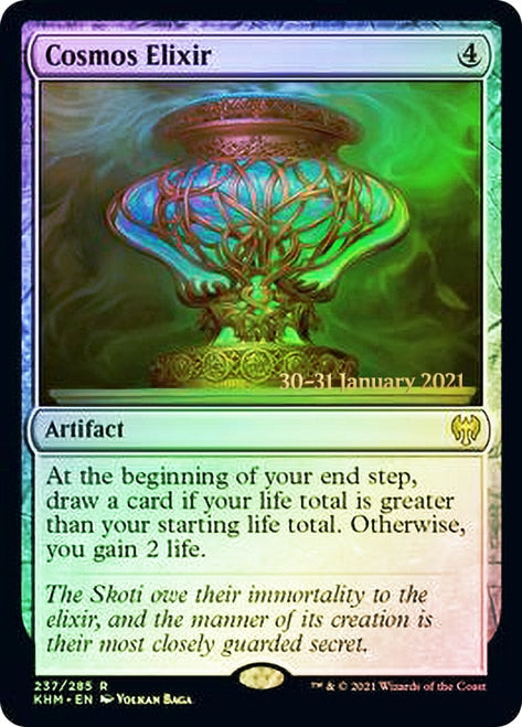 Cosmos Elixir [Kaldheim Prerelease Promos] | Tables and Towers