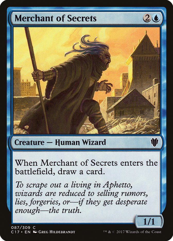 Merchant of Secrets [Commander 2017] | Tables and Towers