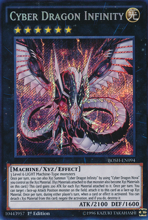 Cyber Dragon Infinity [BOSH-EN094] Secret Rare | Tables and Towers