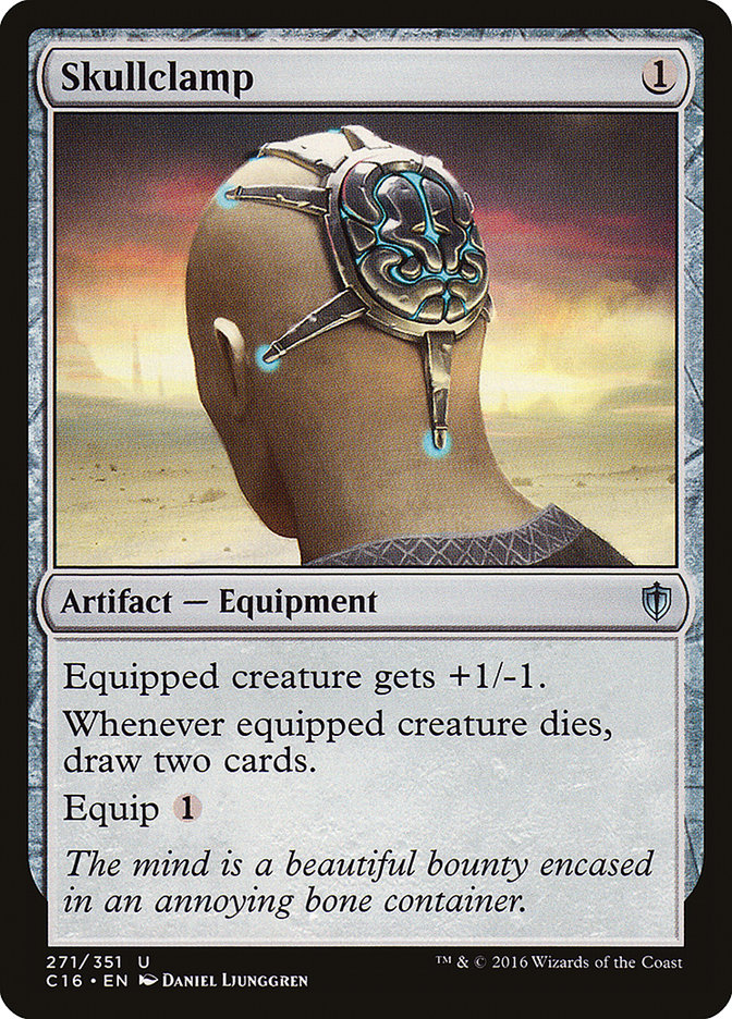 Skullclamp [Commander 2016] | Tables and Towers