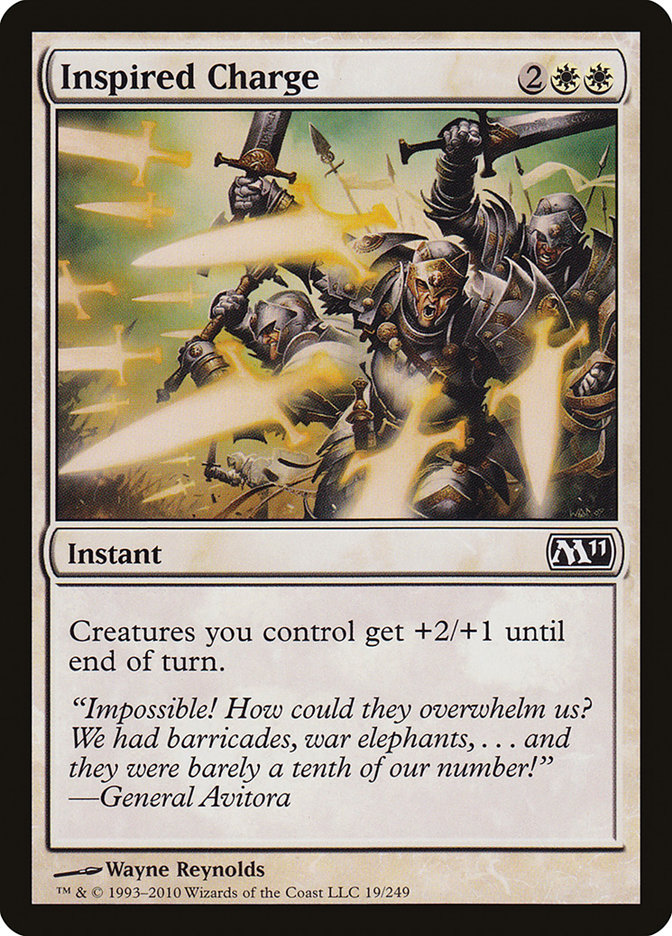 Inspired Charge [Magic 2011] | Tables and Towers