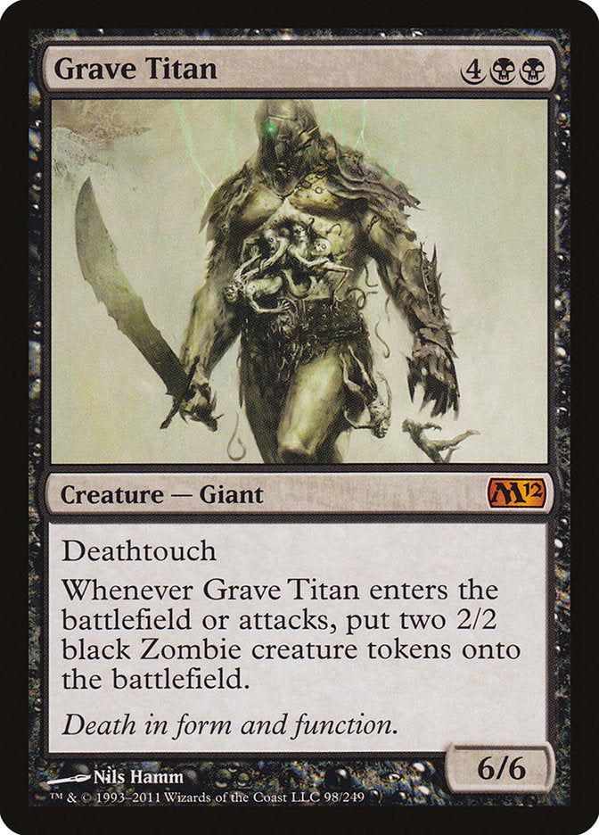 Grave Titan [Magic 2012] | Tables and Towers