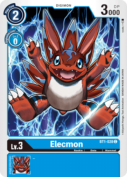 Elecmon [BT1-028] [Release Special Booster Ver.1.0] | Tables and Towers