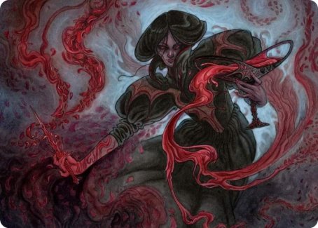 Change of Fortune Art Card [Innistrad: Crimson Vow Art Series] | Tables and Towers