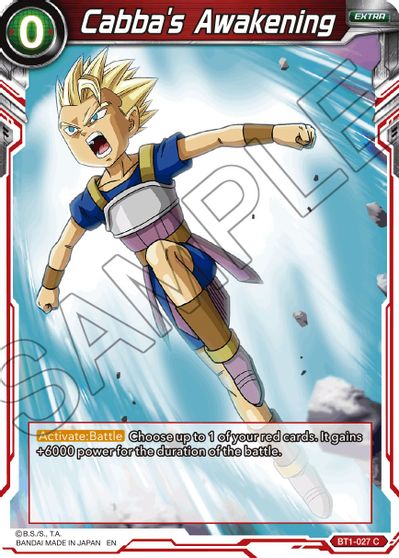 Cabba's Awakening (Reprint) (BT1-027) [Battle Evolution Booster] | Tables and Towers