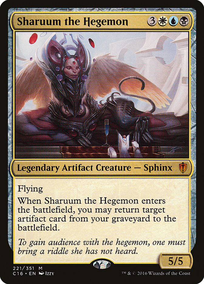 Sharuum the Hegemon [Commander 2016] | Tables and Towers