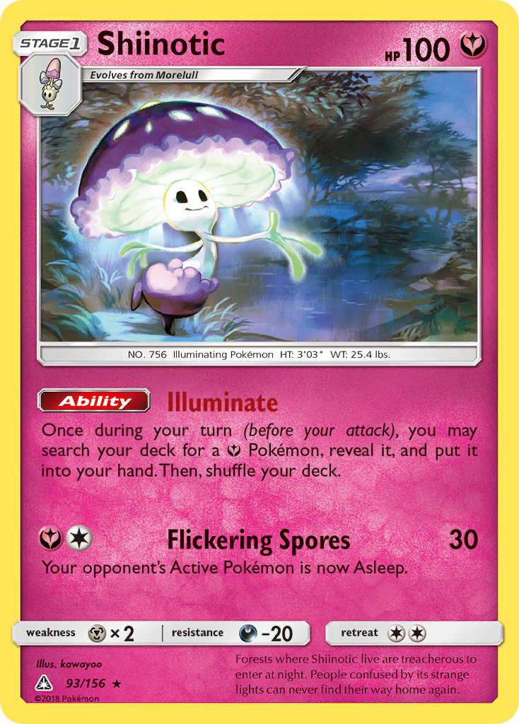 Shiinotic (93/156) [Sun & Moon: Ultra Prism] | Tables and Towers