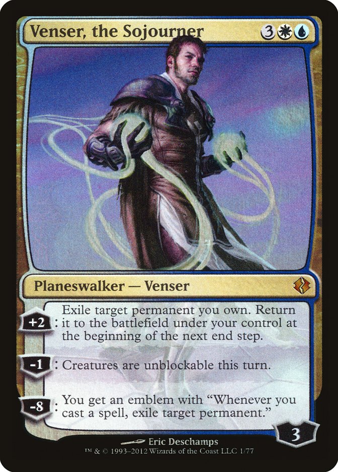 Venser, the Sojourner [Duel Decks: Venser vs. Koth] | Tables and Towers