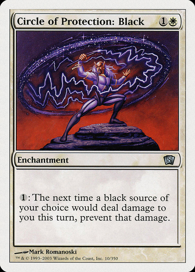 Circle of Protection: Black [Eighth Edition] | Tables and Towers