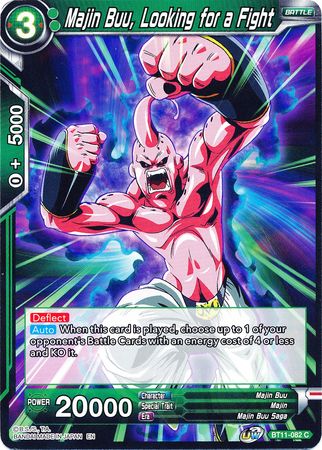 Majin Buu, Looking for a Fight (BT11-082) [Vermilion Bloodline] | Tables and Towers