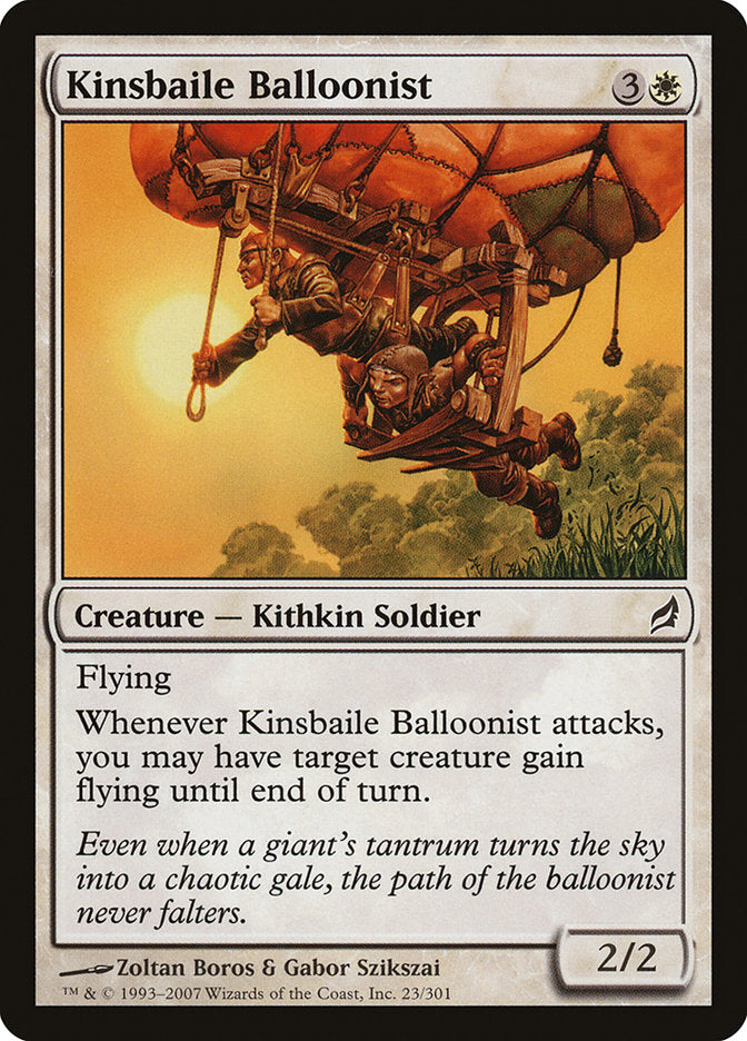 Kinsbaile Balloonist [Lorwyn] | Tables and Towers